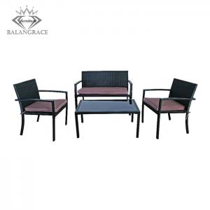 BGRF1095-rattan garden furniture table and chairs