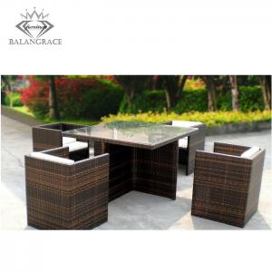 BGRF1159-rattan dining set