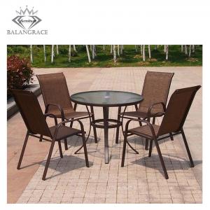 BGTF3058-textilene outdoor dining set